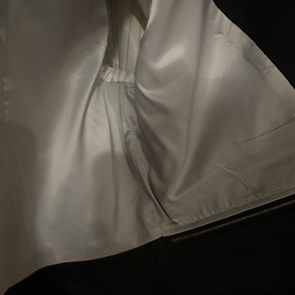 BCBG MAXAZRIA GREY/BLACK SIZE M Short Jacket Fully lined - Picture 7 of 9